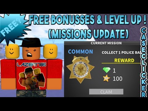 Roblox Case Clicker Free Bonusses Level Up Missions Update Youtube - rebirth case clicker roblox