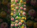 花鳥 205  bird Image of flower #ai #birds #美しい鳥