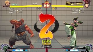 Bullcat (Gouken) vs jrojro (Juri) - AE 2012 Matches *1080p*