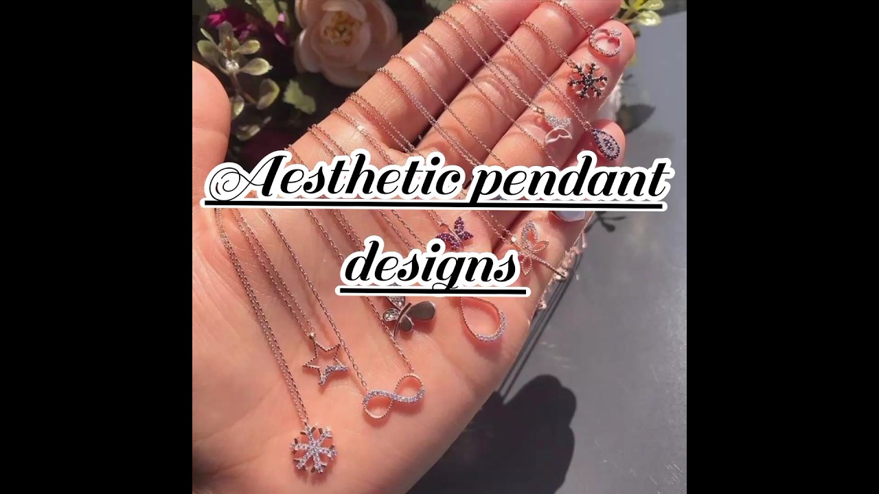 Aesthetic pendant designs ✨😳