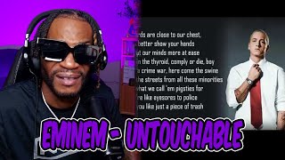 Hoodfacts Tv Reacts To  Eminem  Untouchable