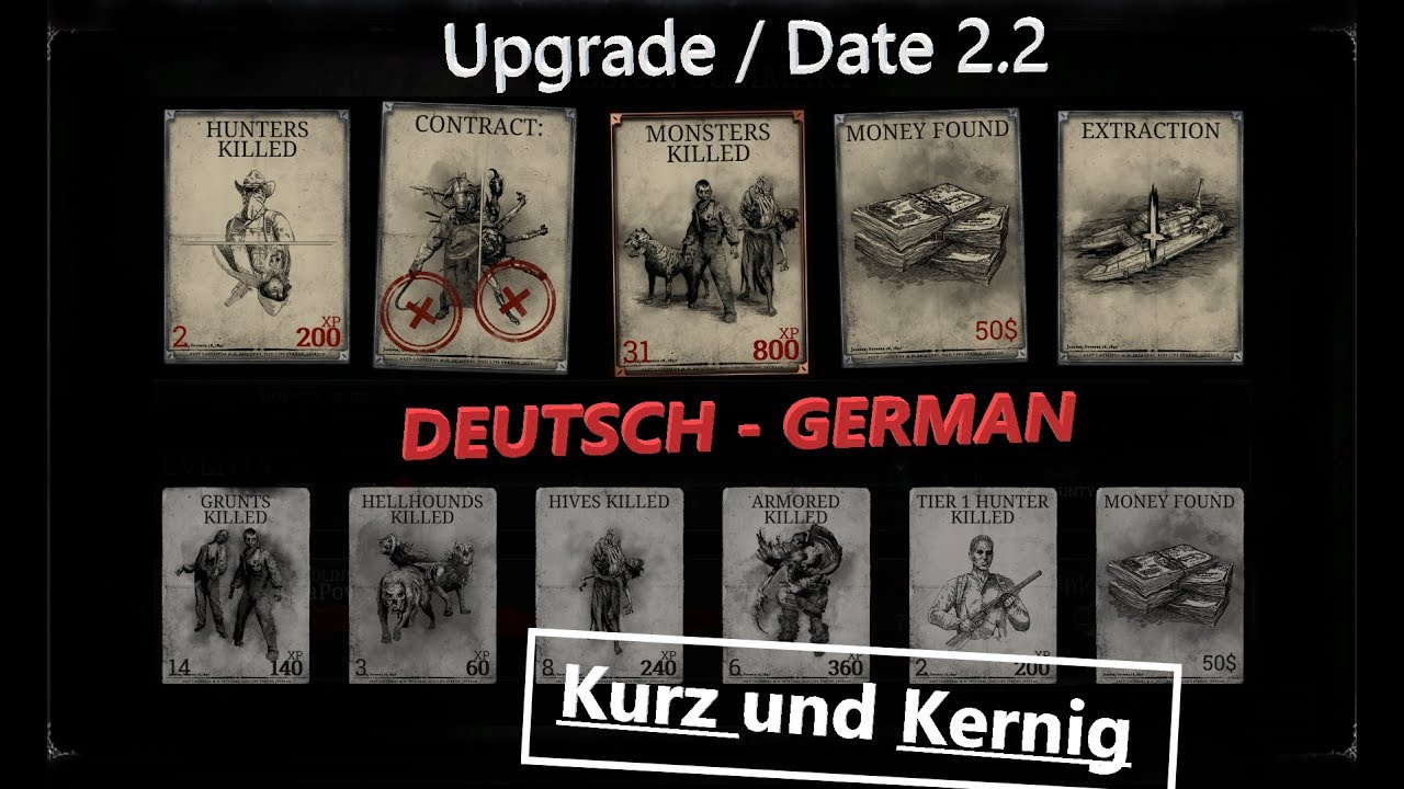 Hunt Showdown - Patch 2.2 - Was ist neu ! Kurz und Kernig - YouTube