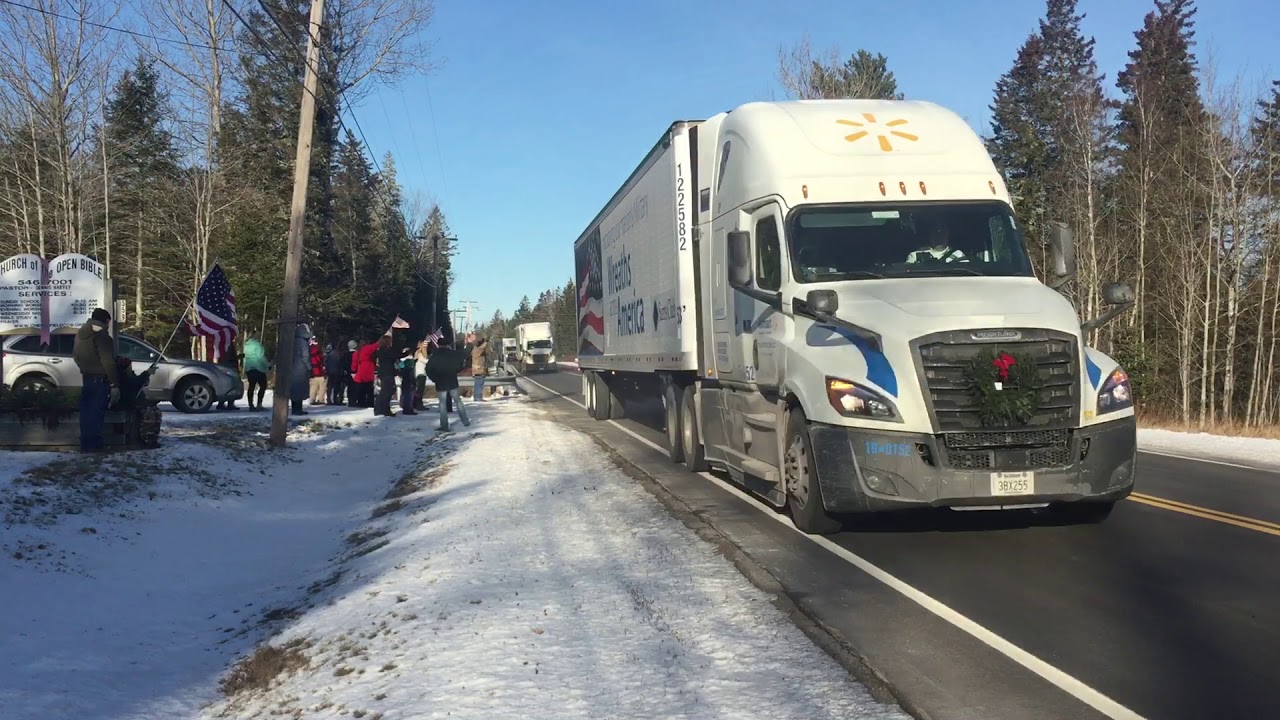 12/8/19 WAA Wreaths Across America convoy YouTube