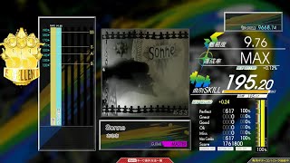 【ハイライト】これでスキル対象全部正規譜面!!Sonne MAS-G EXCELLENT【コナステ GITADORA】