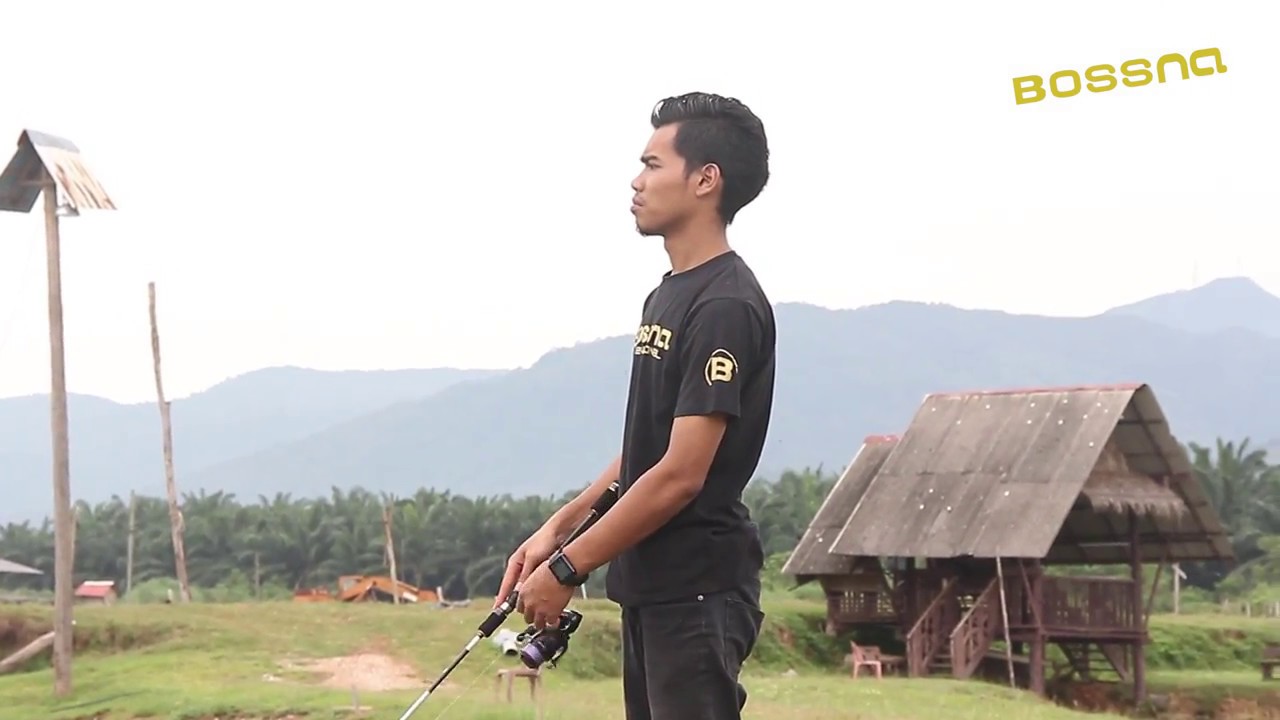 Bossna Fishing In Kolam Bedong