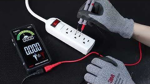 Kaiweets Km602 Rechargeable 6000 Counts Auto Range Digital Professional Multimeter Easy To Read Easy