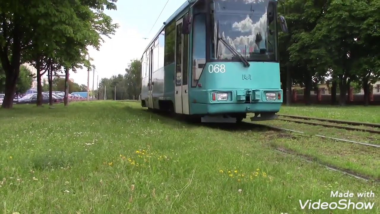 Трамваи Минска: БКМ 60102 борт № (68,87,109,87,110)