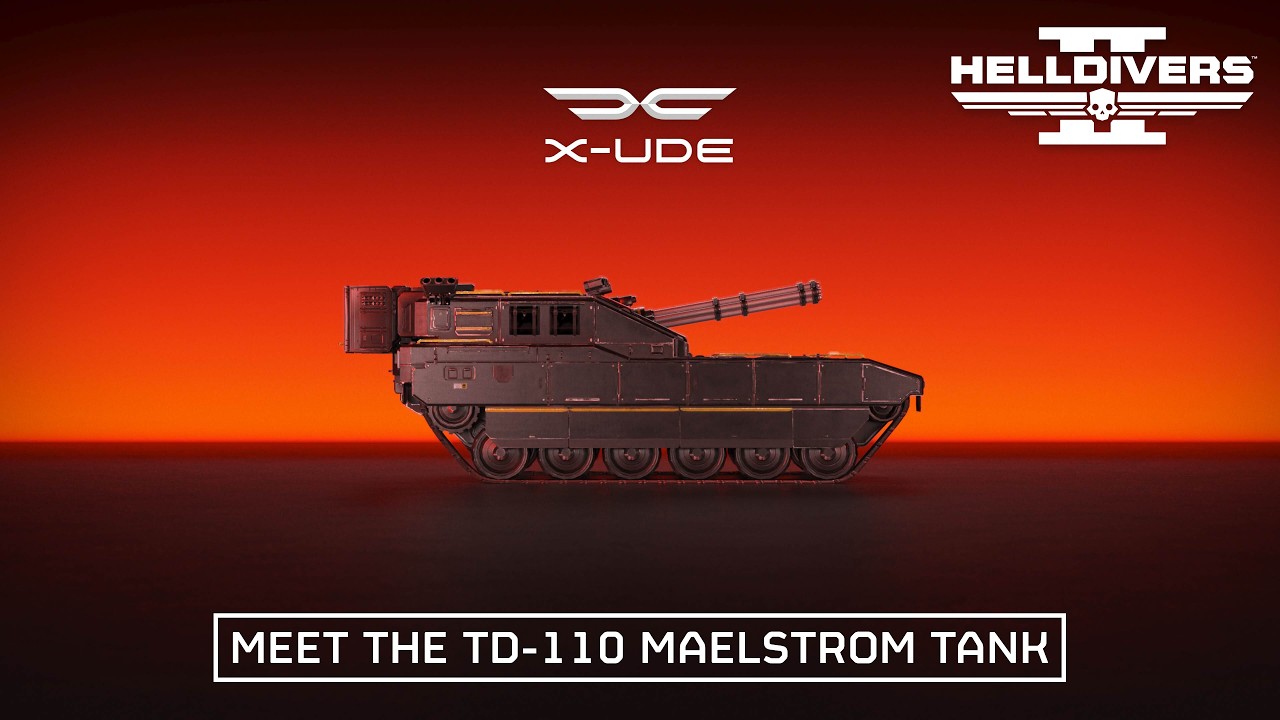 HELLDIVERS 2 - Meet the TD-110 MAELSTROM