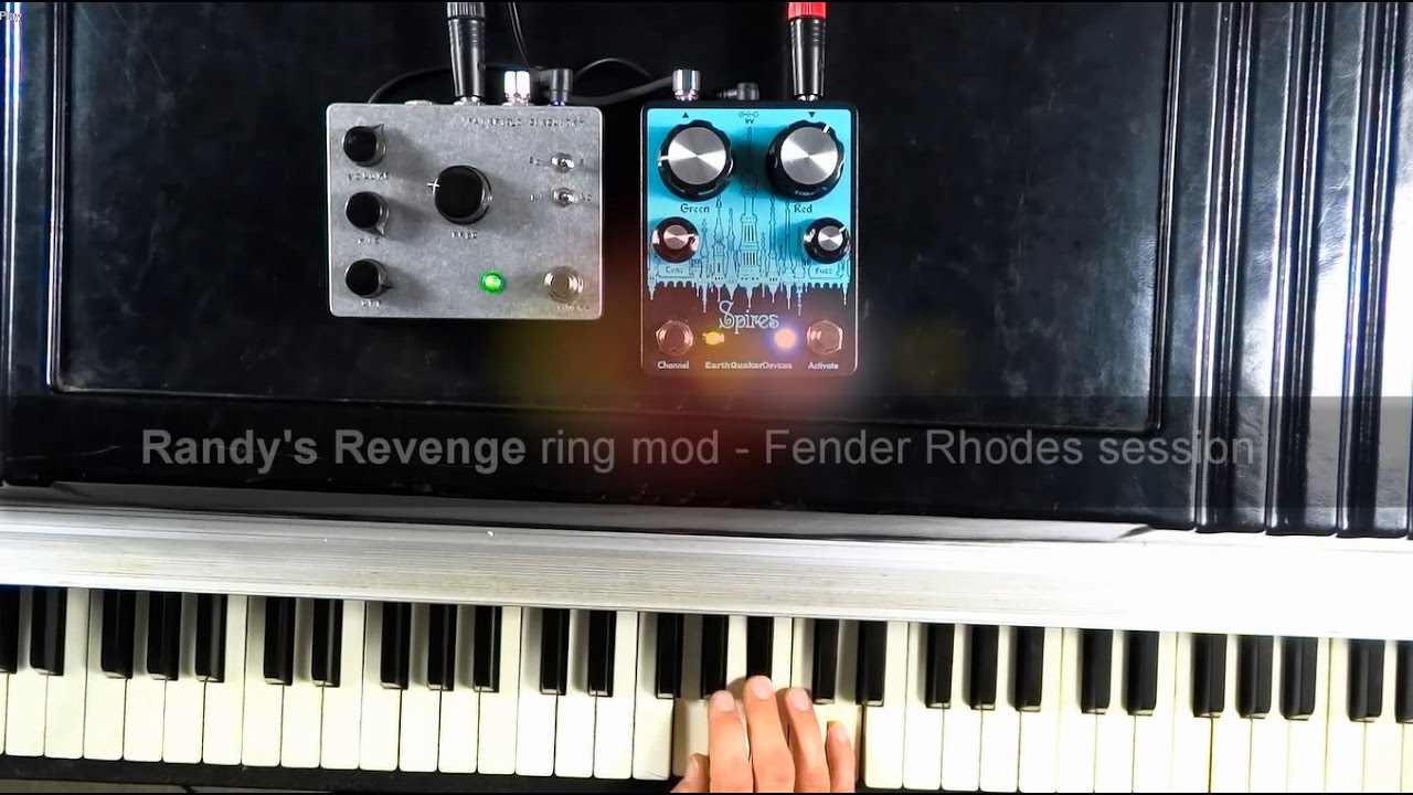 Fairfield Circuitry RANDY'S REVENGE ring mod - Fender Rhodes session