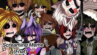 Screaming Meme Fnaf Meme Human Fnaf..and A Nightguard Oc