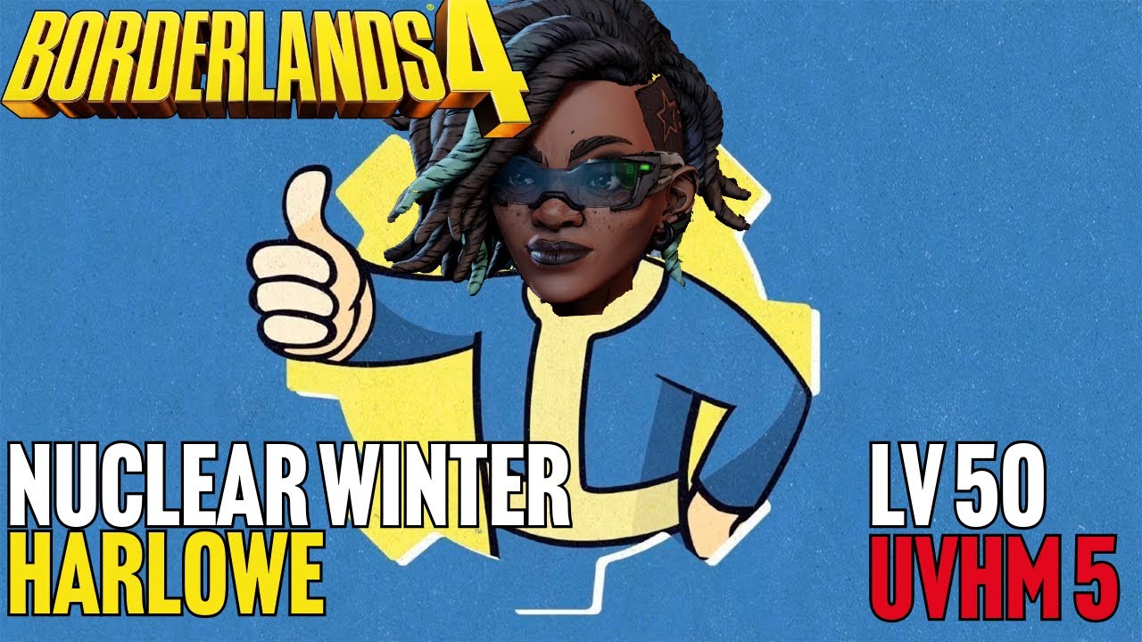 Borderlands 4 best Harlowe build | Green tree Nuclear winter Fallout Harlowe | Best gear guide UVHM5