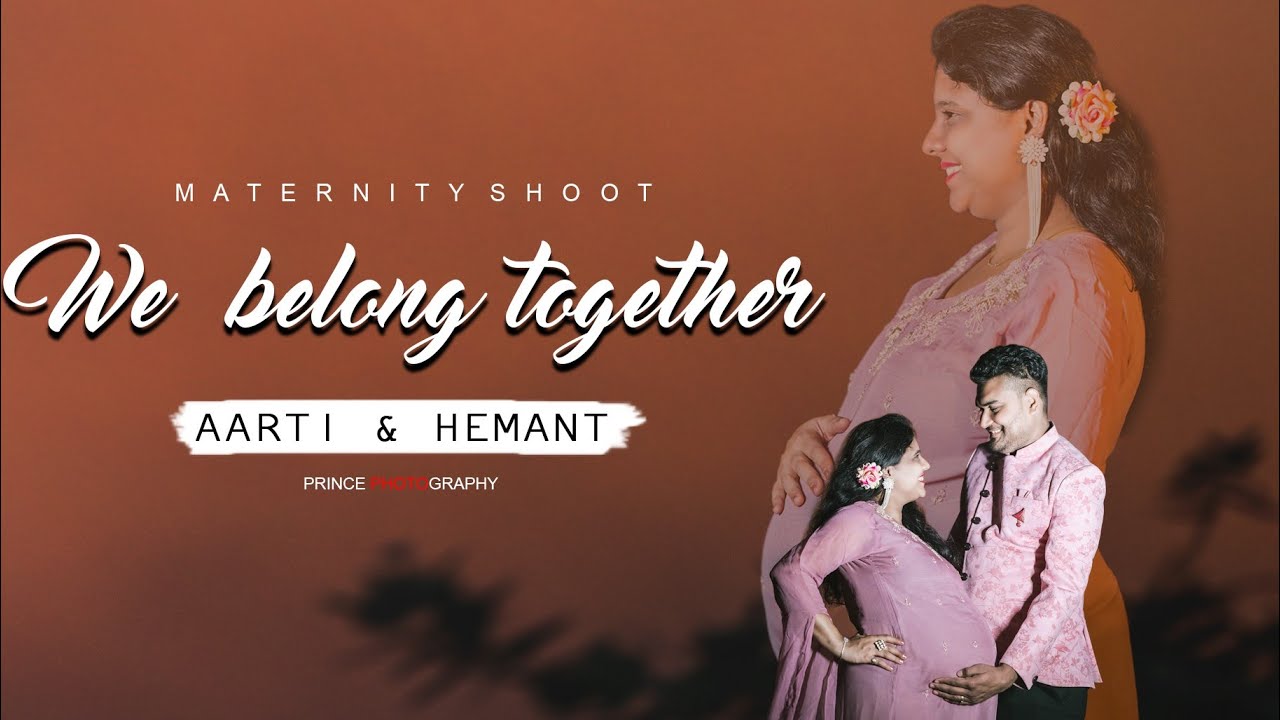 Pre Baby Maternity Video Shoot HEMANT ❤️ AARTI.......by Prince Photography 📱 7471176711