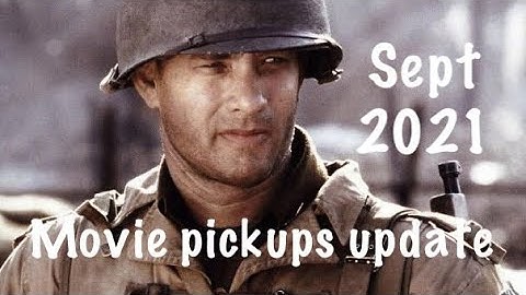 September 2021 Movie pickups update