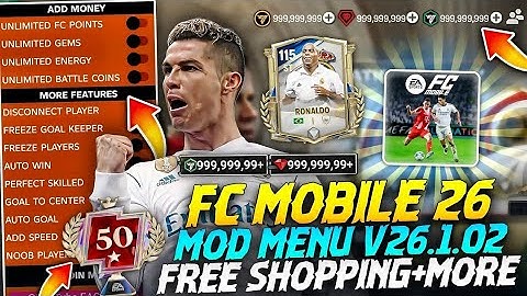 FC MOBILE MOD MENU V26.1.02 ✅ Unlimited Money, Fc Points - FC Mobile Mod Menu | Fc Mobile Mod Apk  
