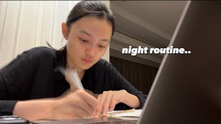 another night routine..