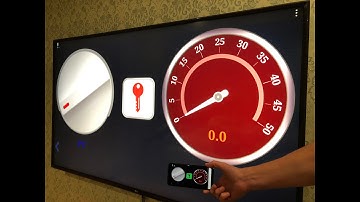 Панель оператора 65" с TV Box и Virtuino.