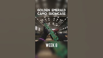 GOLDEN EMERALD CAMO SHOWCASE (FINAL WEEK)