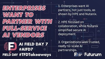 Enterprises Want to Partner with Full Service AI Vendors