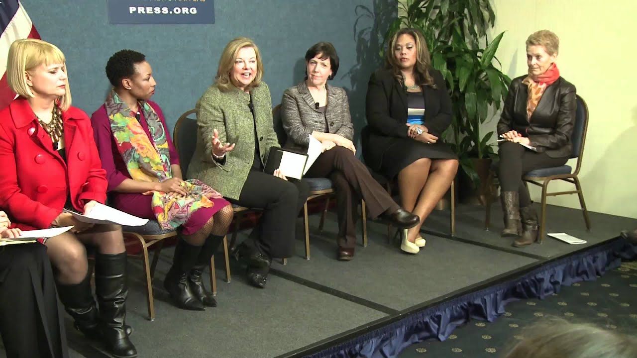 Mary Hughes at Political Parity Launch