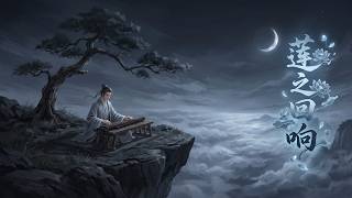 Chinese Moonlight Music: Soft Guqin & Soothing Melodies | Beneath the Crescent Moon screenshot 1