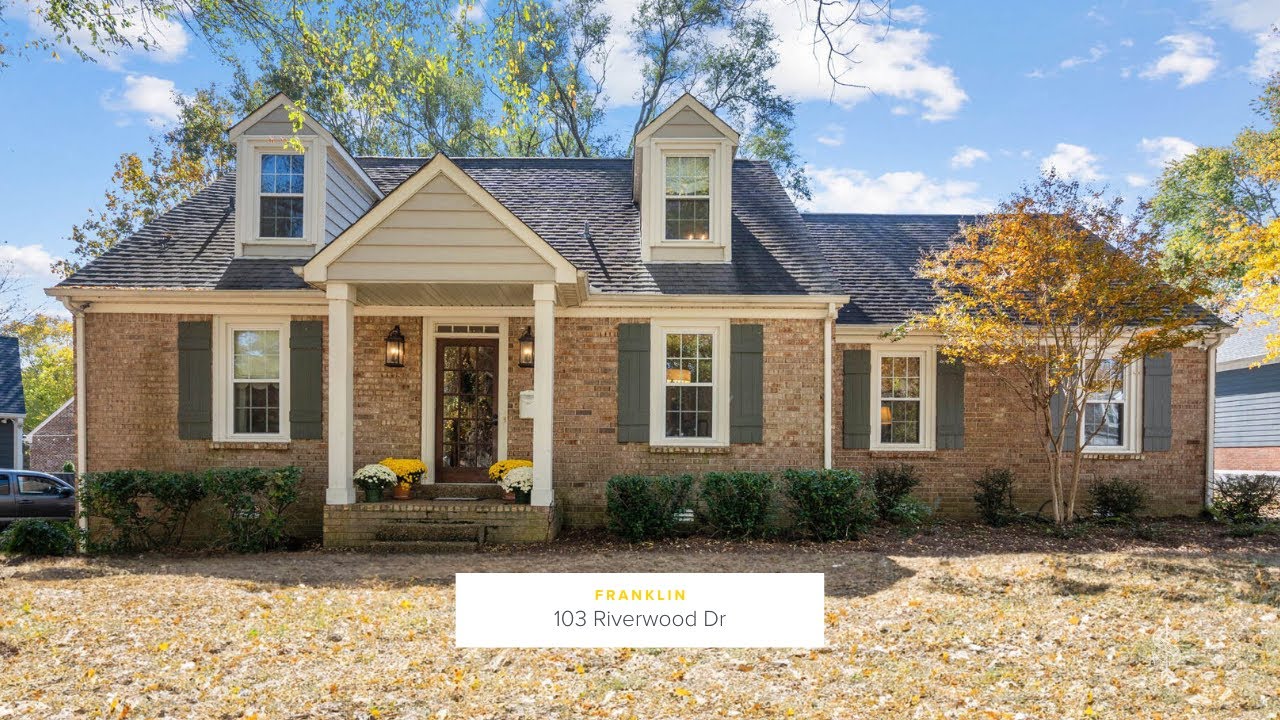 103 Riverwood Dr, Franklin, TN 37069 YouTube