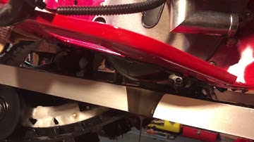 Draining the chaincase-sidewinder