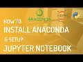 Comment installer anaconda et configurer jupyter notebook  python