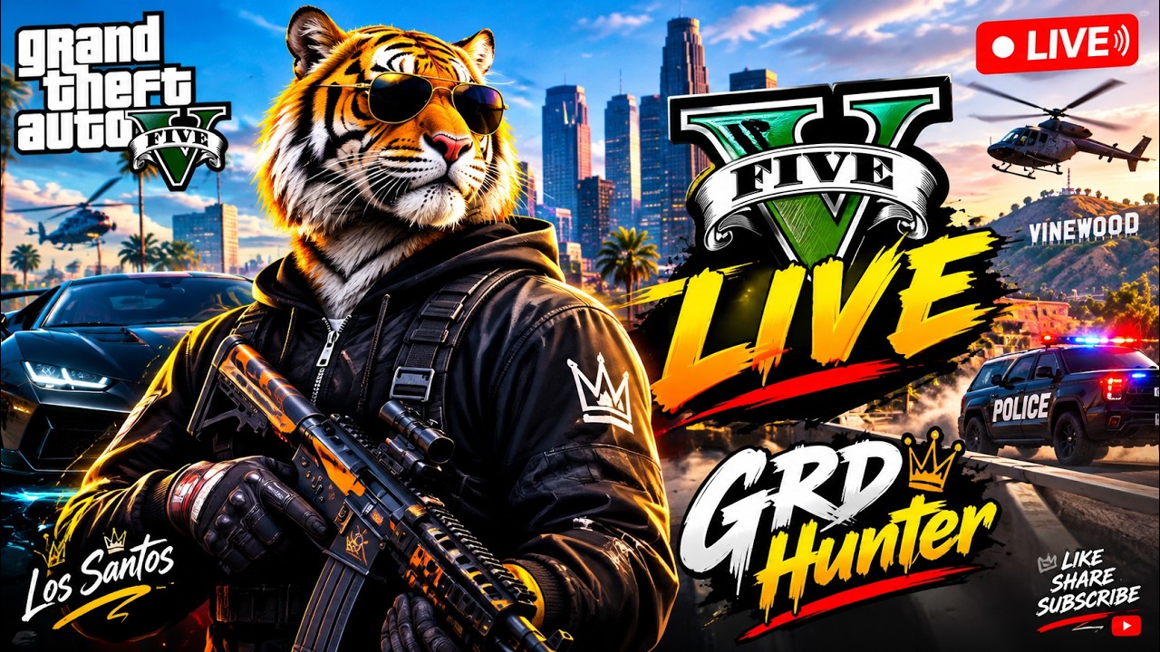 🔴 GTA 5 LIVE – ATTACK MOD ACTIVATED!! STREET ATTACK #gtalive #gta5 #gaming #live