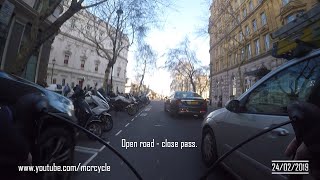 Close Pass + Dangerous Overtake + Possible Assault = Driver left the country - NFA #London