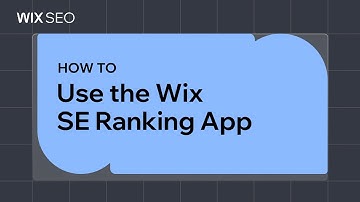 How to Use the Wix SE Ranking App | Wix SEO
