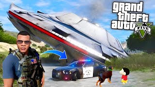 GTA 5: PRIME MINISTER FRANKLIN AND SHINCHAN FIND ALIENS IN LOS SANTOS IN GTA 5