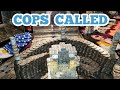 They called the cops  playing the high limit coin pusher jackpot won money asmr