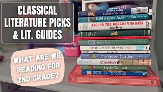 2ND GRADE BOOK LIST & Literature Studies ||Beginner Chapter Books || Homeschool Classical Literature Wealth