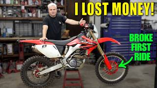 Was Rebuilding This Destroyed Honda CRF250X Worth It?