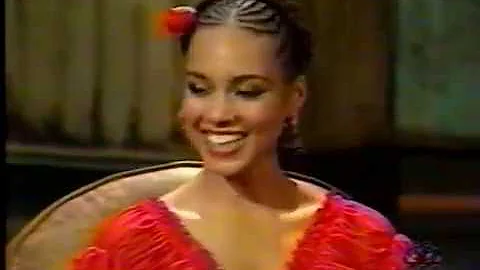 Alicia Keys on "Last Call with Carson Daily" (2002)