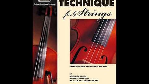 Essential Technique Strings Volin Book 3    1   10