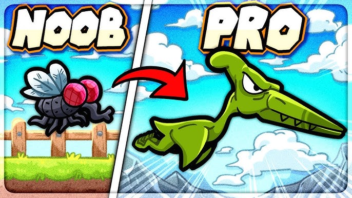 NOOB vs PRO vs HACKER in FlyOrDie.io [EPIC] 