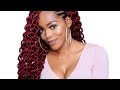 SUPER EASY CROCHET HAIR TUTORIAL Natty Goddess Dreadlocks Deep Wavy LUCHI LOYALE mp3