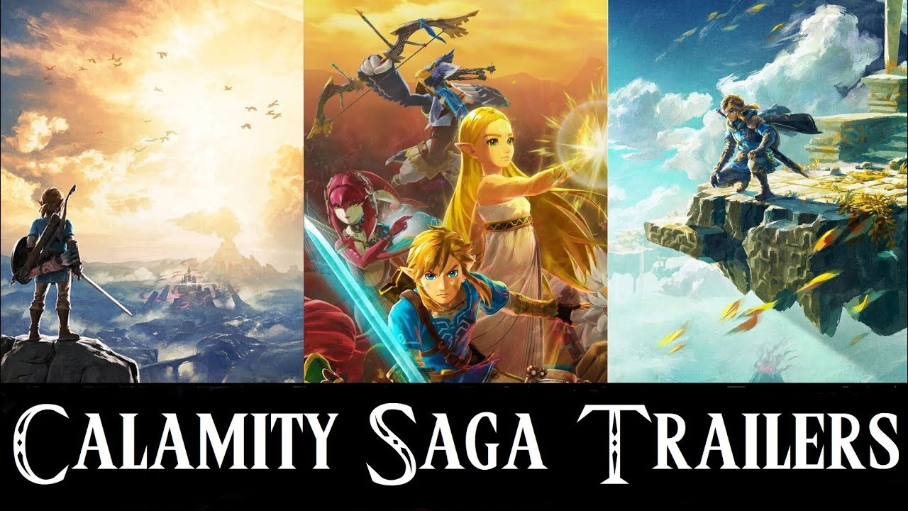[BOTW/AOC/TOTK] The Legend of Zelda: Calamity Ganon Saga - compilation of all teasers and trailers