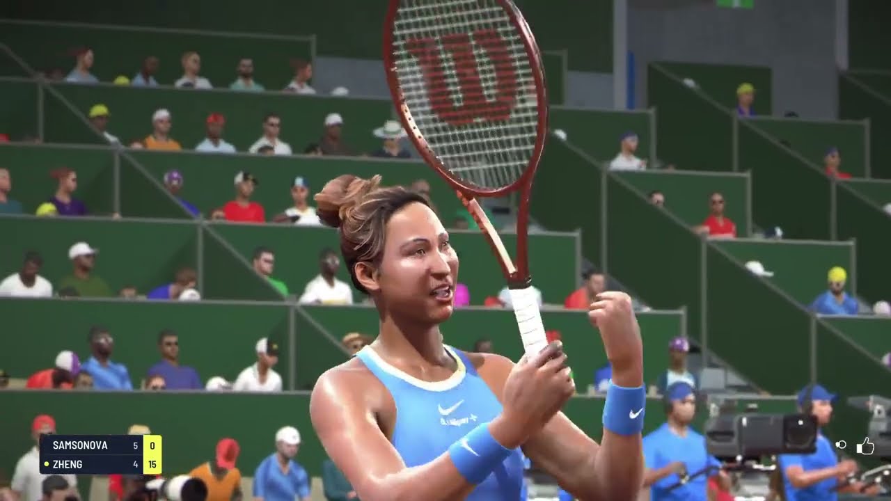 Live - Qinwen Zheng Vs Liudmila Samsonova - French Open 2025 - Pre Quarter Final