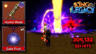 This Gate Hunter Blade Build Eliminates Everything King Legacy Mobile Bounty Hunting