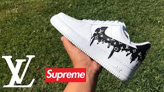 Air Force 1 Custom - LV Drip – Artemis Designers