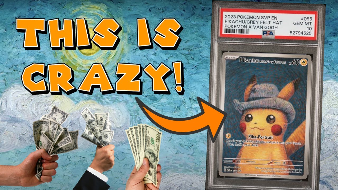 Pokemon Card Auctions Of The Week! Van Gogh Pikachu ALREADY GRADED
