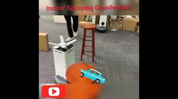 #Indoor Spraying Disinfection Sterilizer Machine Robots