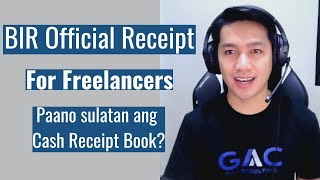 Freelancers Guide for BIR Official Receipt and BIR Books of Account