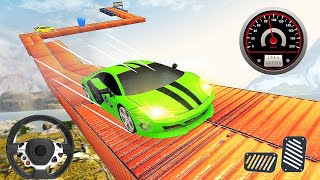 3D Stunt Car Mega Racing Driver Games -  Stunts High Speed Cars - Android GamePlay screenshot 2