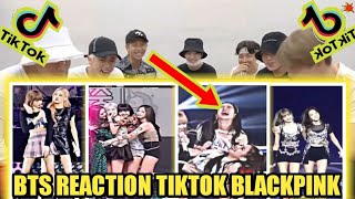 BTS REACTION TIKTOK BLACKPINK PART14 [FANMADE] 💗💜
