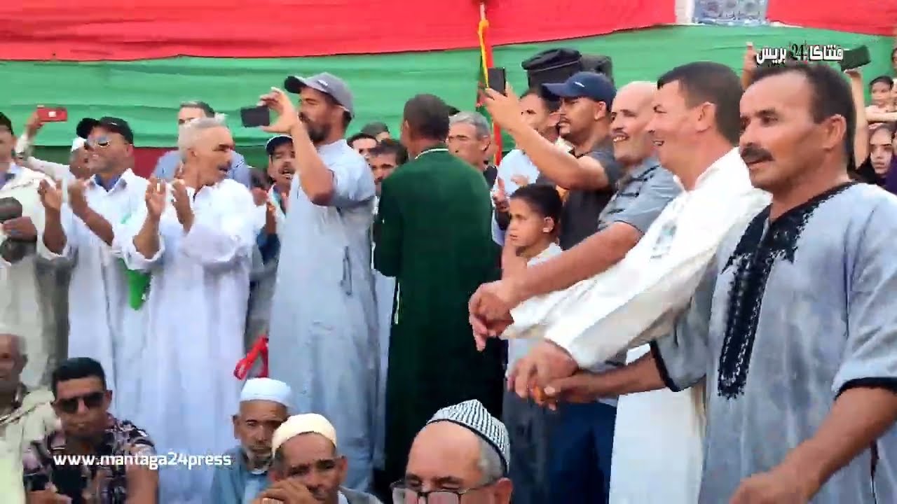 موسم_عيساوى_أفنسو,(partie( 3 هكدا يشربون الماء الساخن بالموسم السنوي عيسوا افنسو