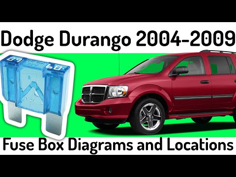 2004 dodge durango cigarette lighter fuse location 2004-2009) Dodge Durango Fuse Box Diagrams and Fuse Panel Locations✓