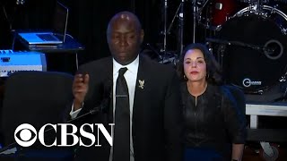 Benjamin Crump at George Floyd memorial service: 'We will seek justice in his name'